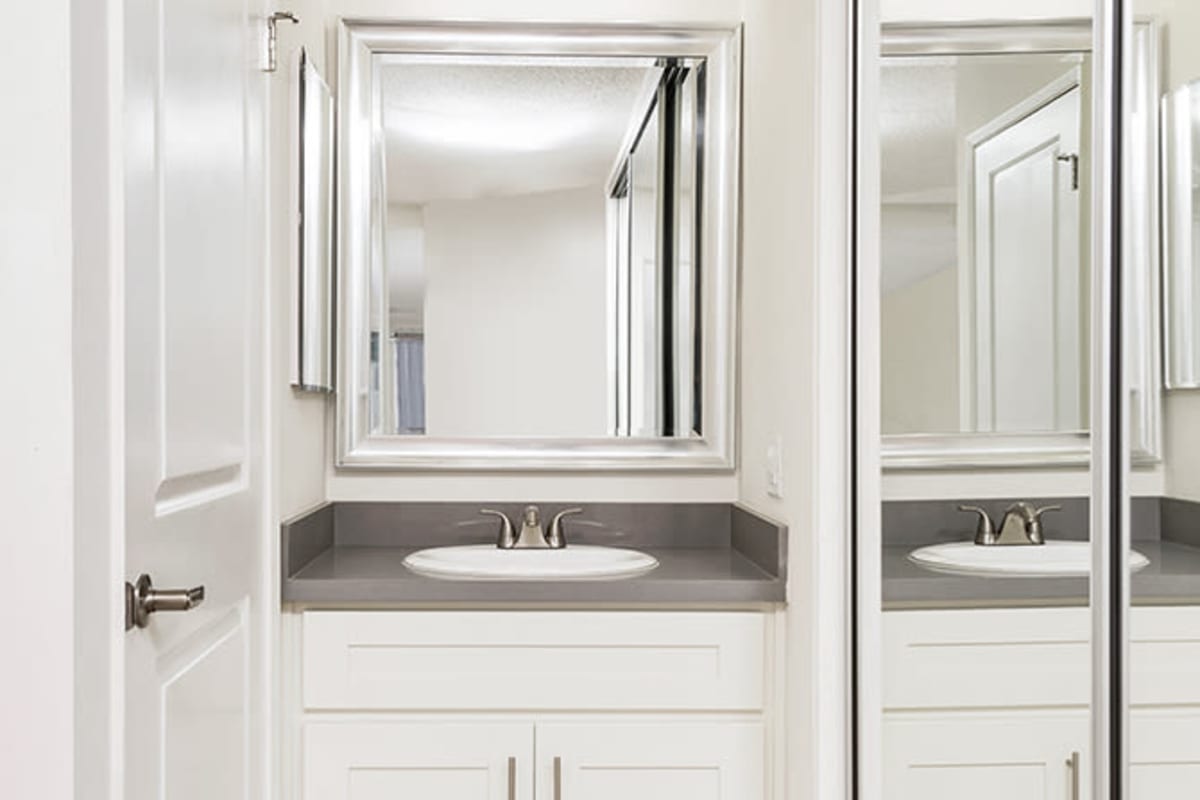 Bathroom at Villa Careena, West Hollywood, California