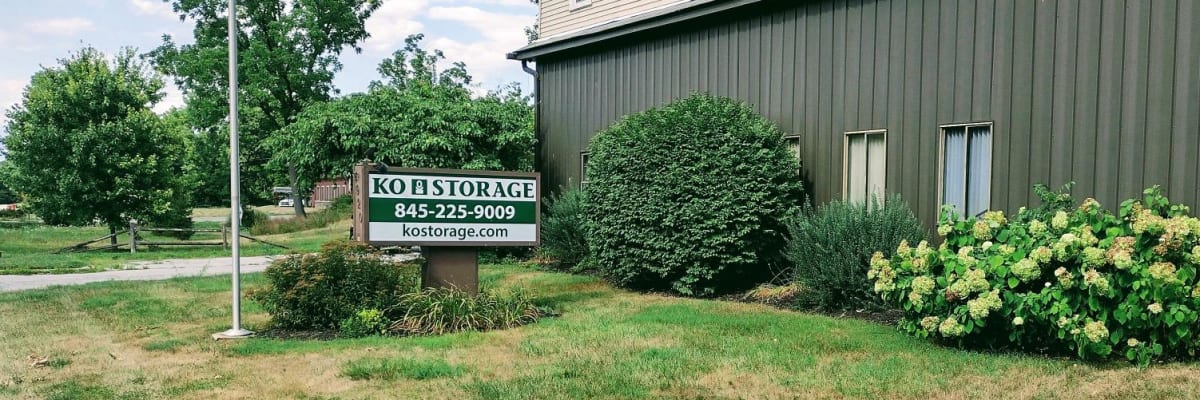 Unit sizes and prices at KO Storage in Staatsburg, New York