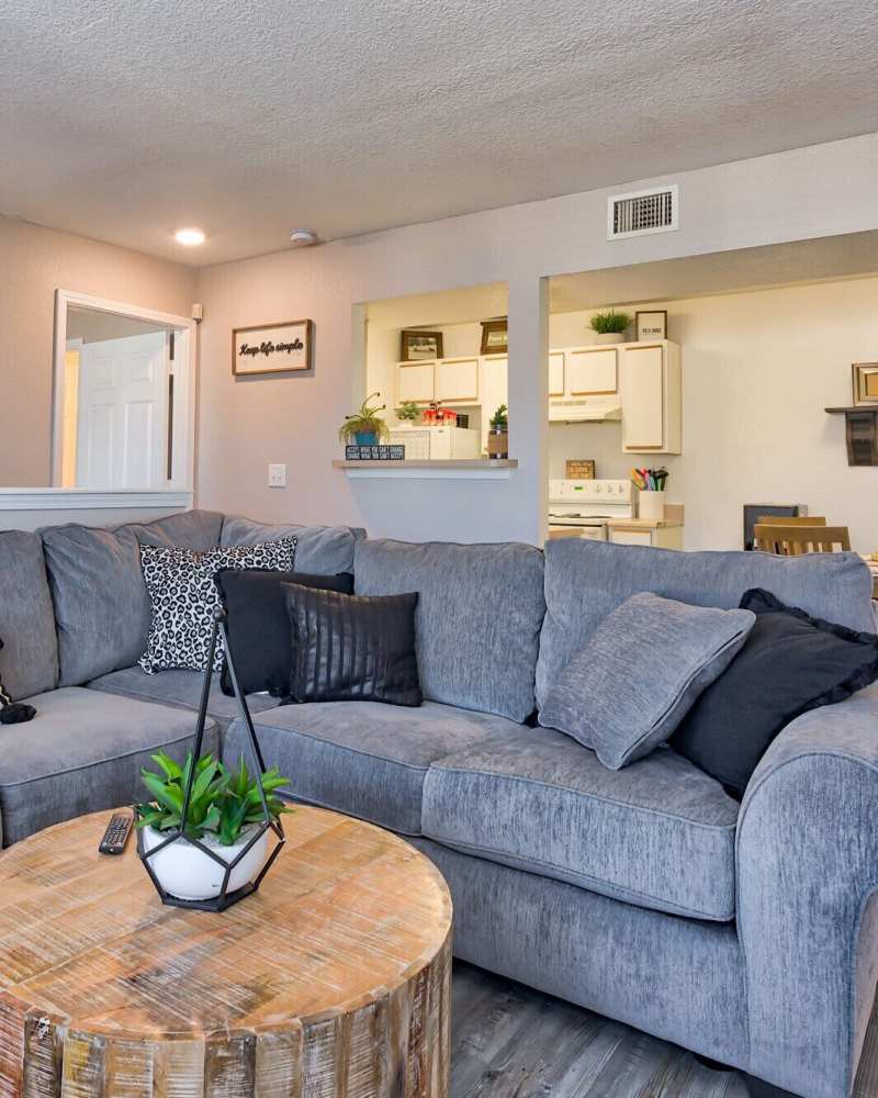 Living room at Vickery Development, Inc in Garland, Texas 