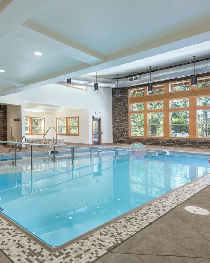 Heated Indoor Pool at The Springs at Greer Gardens in Eugene, Oregon