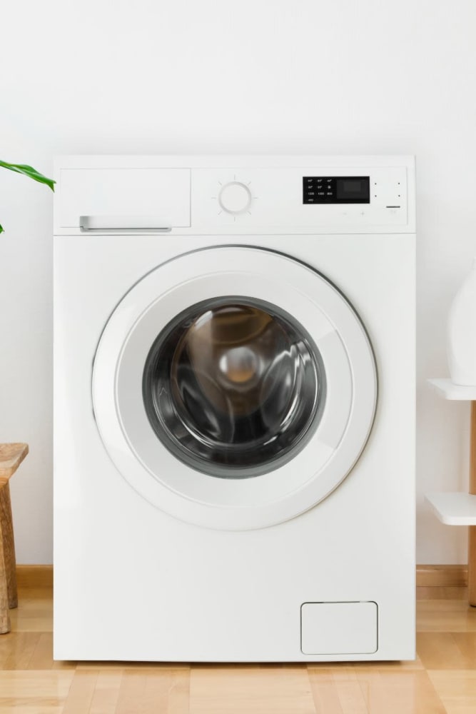 Laundry facility at Norwalk Towers Apartments in Norwalk, California