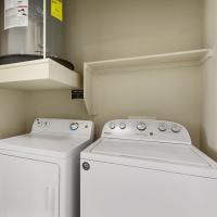 Washer and dryer in-home at The Berkeley in Fort Worth, Texas
