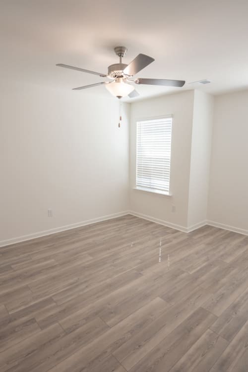 Bright and spacious bedroom at Parallel 36 at Jailette in Atlanta, Georgia