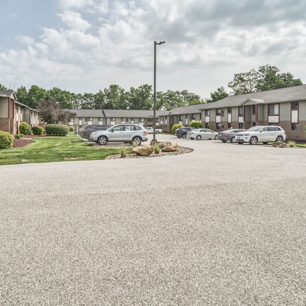 Parking at Ravenna Woods, Twinsburg, Ohio