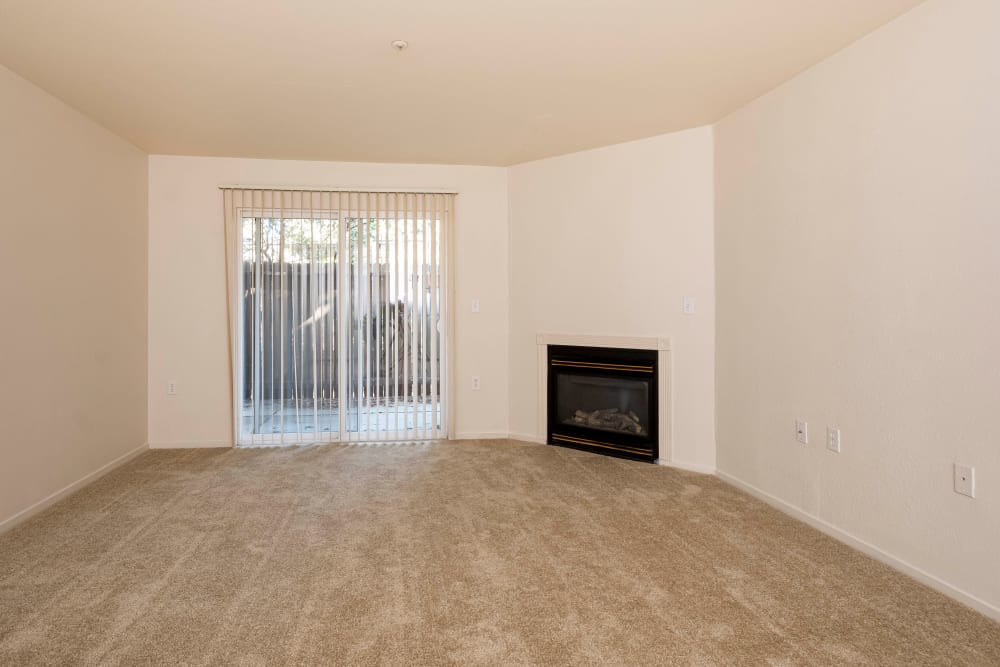 Living room at Creekside Village Senior Apartment Homes in Pittsburg, California