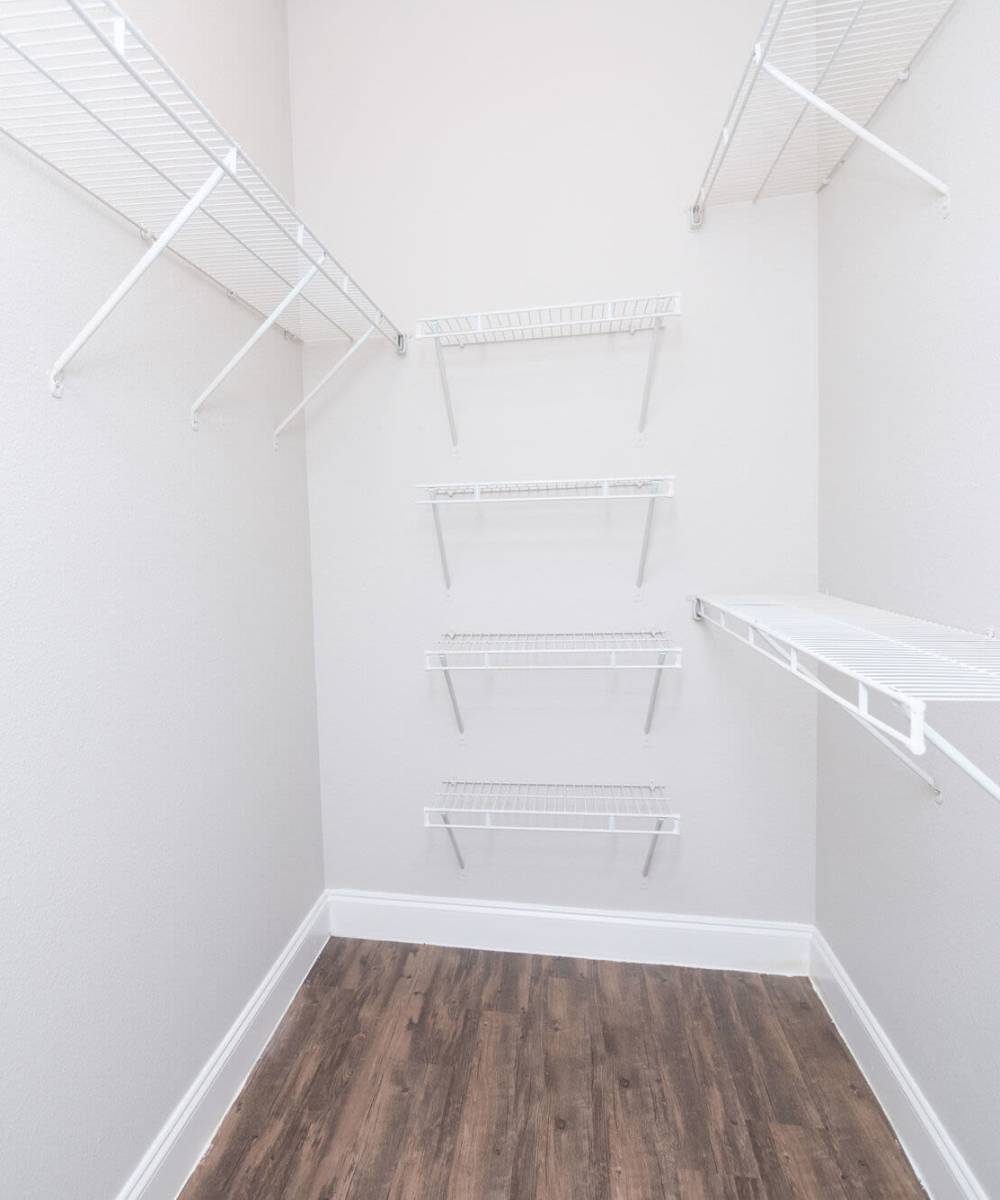 Closets at Green Tree Place in Houston, Texas