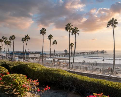 Beach near Pacific Pointe Apartment Homes, San Clemente, California