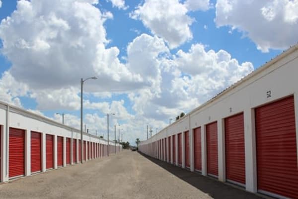 Self storage units for rent at Trojan Storage in Tucson, Arizona