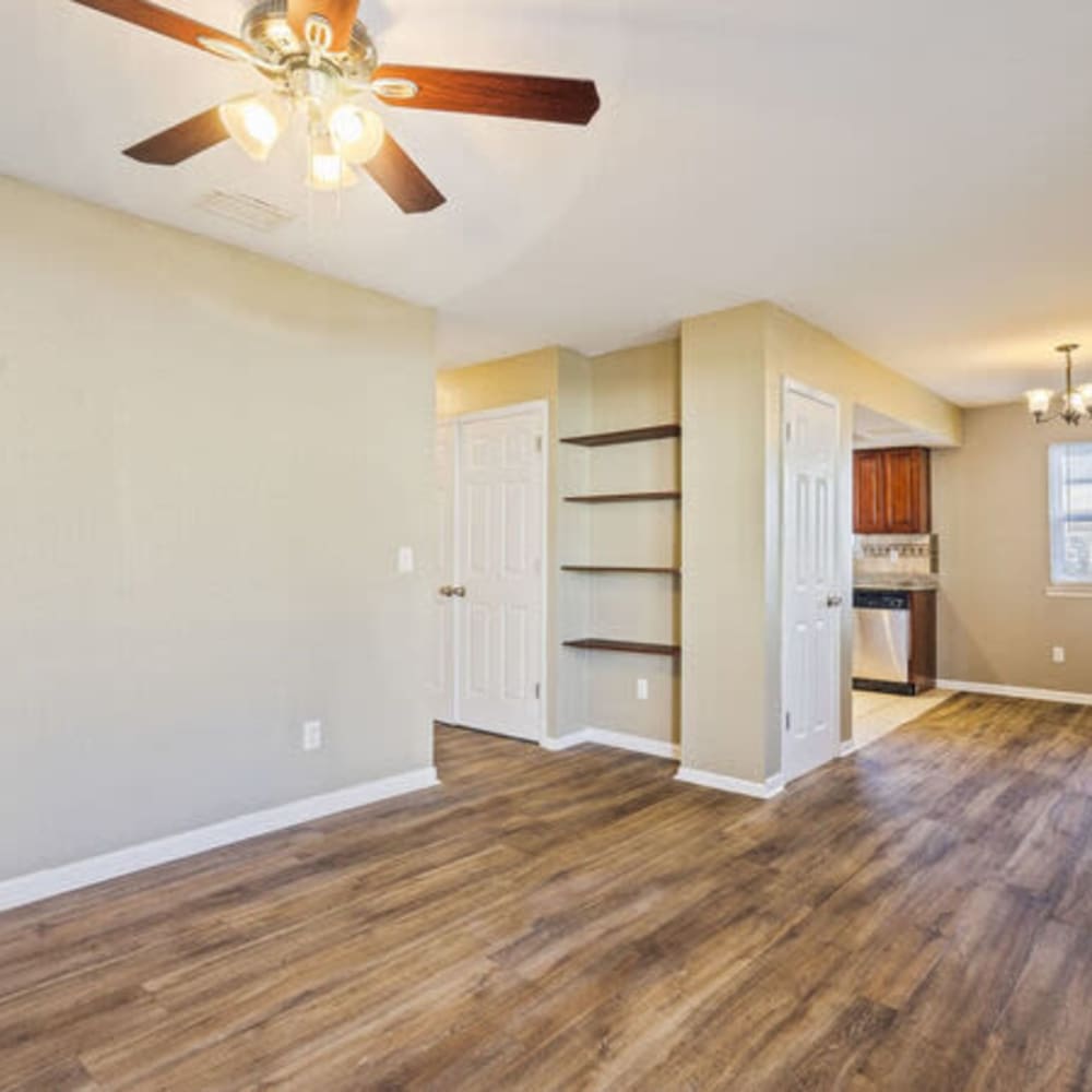 Open floor plan atWestwood Village in Panama City, Florida