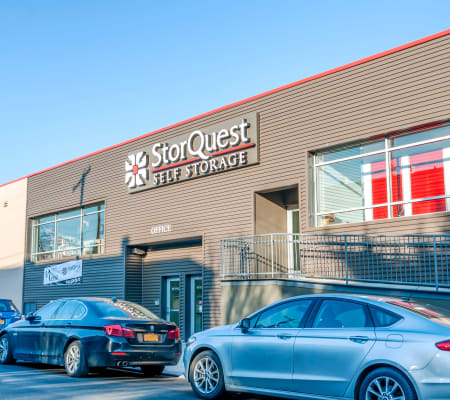 Exterior building at StorQuest Self Storage in Brooklyn, New York