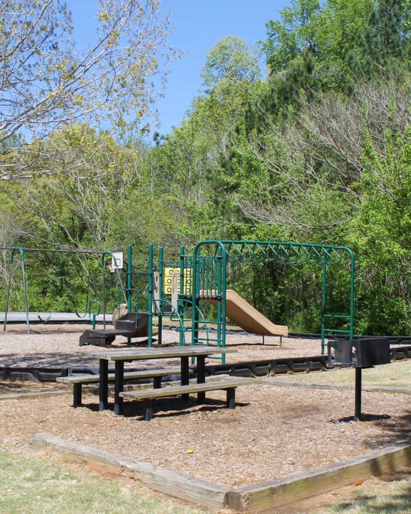 The community playground at Magnolia Heights in Covington, Georgia