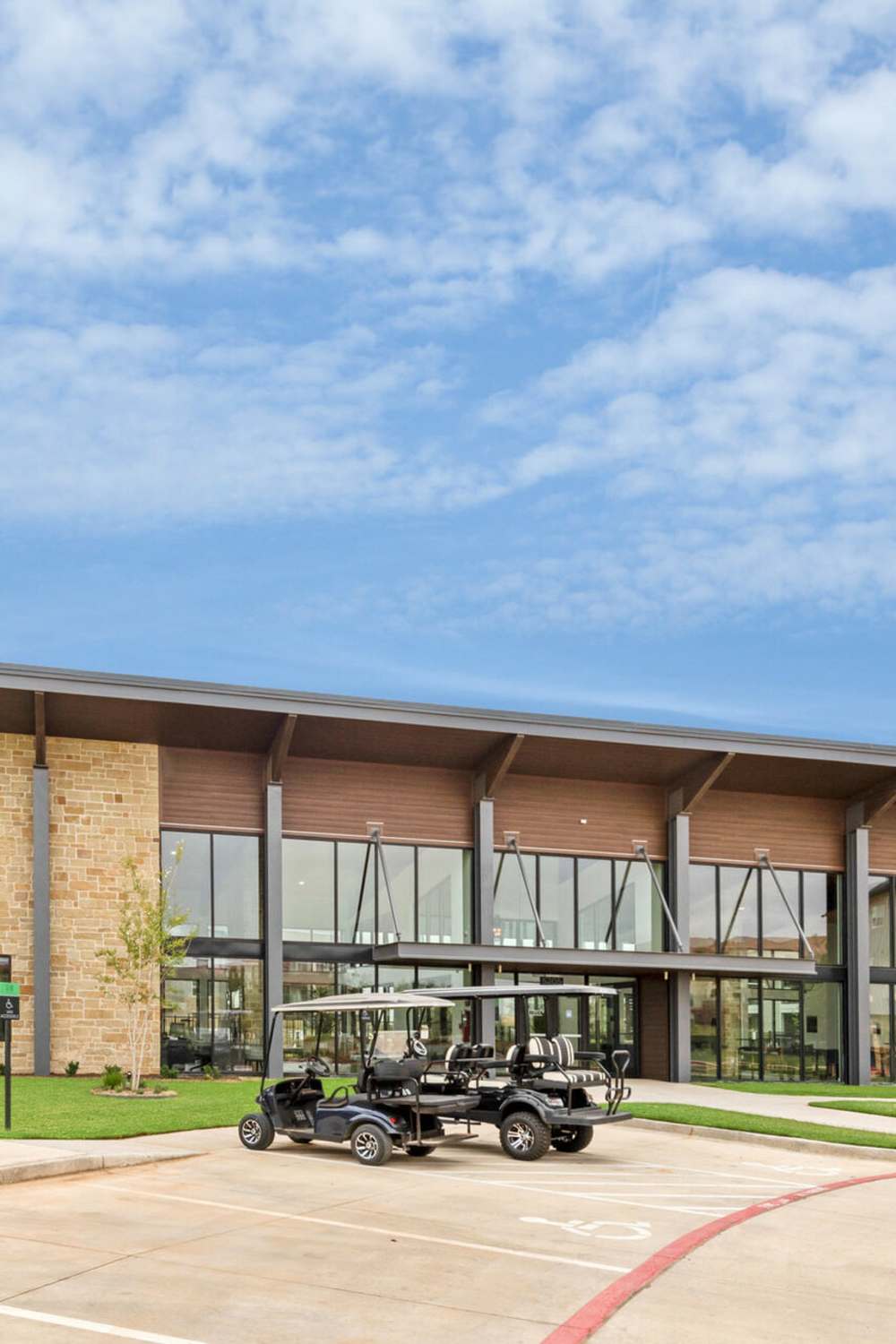 Apartment exterior at Slide North Apartments in Lubbock, Texas