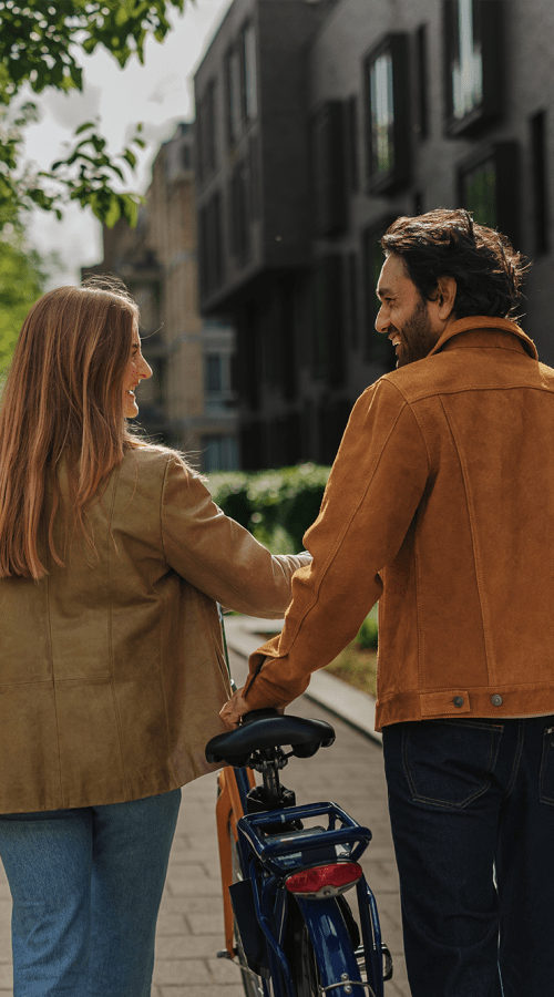 Beautiful bedroom at Residences at 111 Lyon in Grand Rapids, Michigan