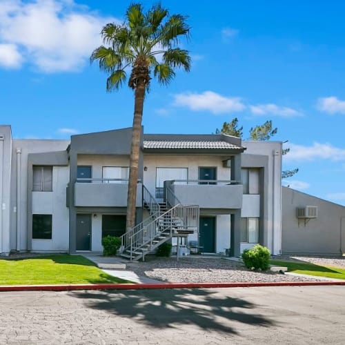 Exterior of apartment buildings at Ardella on 67th in Glendale, Arizona