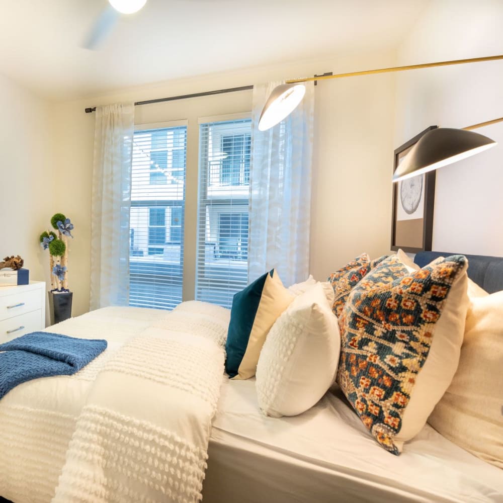Cozy Trendy bedroom The Alcott in Denver, Colorado