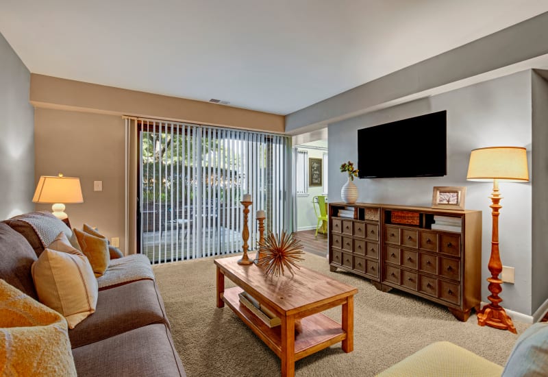 Fabulous living room at The Gateway in Gaithersburg, Maryland