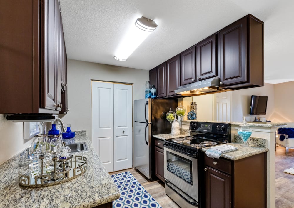 Kitchen at Allegria at Roseville in Roseville, California