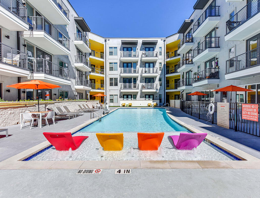 Community amenities at St. Johns West in Austin, Texas