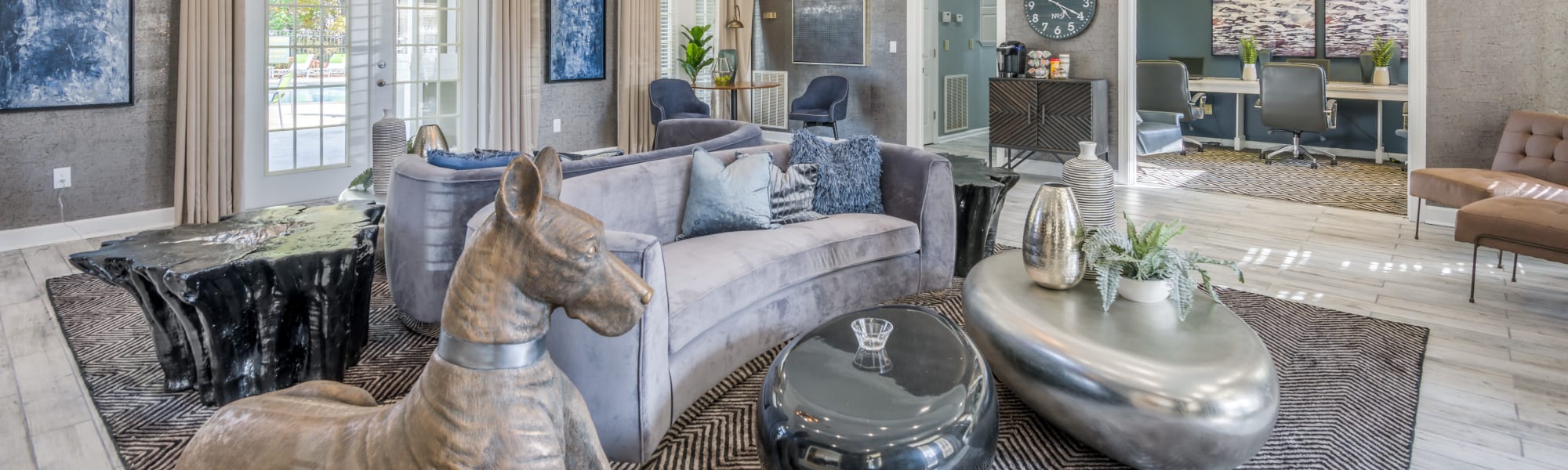 Virtual tours of One Rocky Ridge Apartment Homes in Douglasville, Georgia