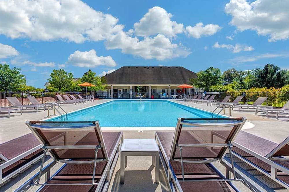 Resort-style pool at Southgate Landing in Louisville, Kentucky