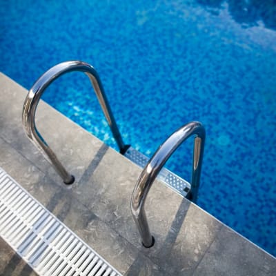 Swimming pool at Ocotillo Heights in Twentynine Palms, California