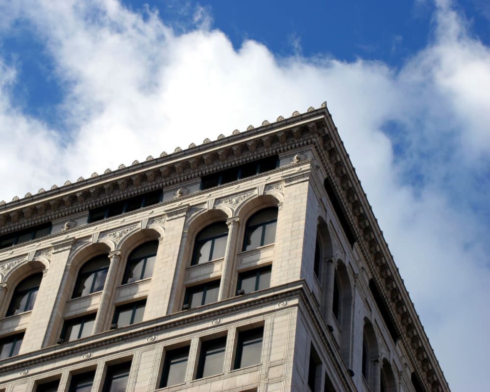 Exterior of Cascade Building at Urban WORKlofts in Seattle, Washington