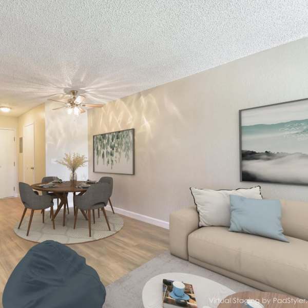 View floor plans offered at Civic Plaza in Santa Clara, California