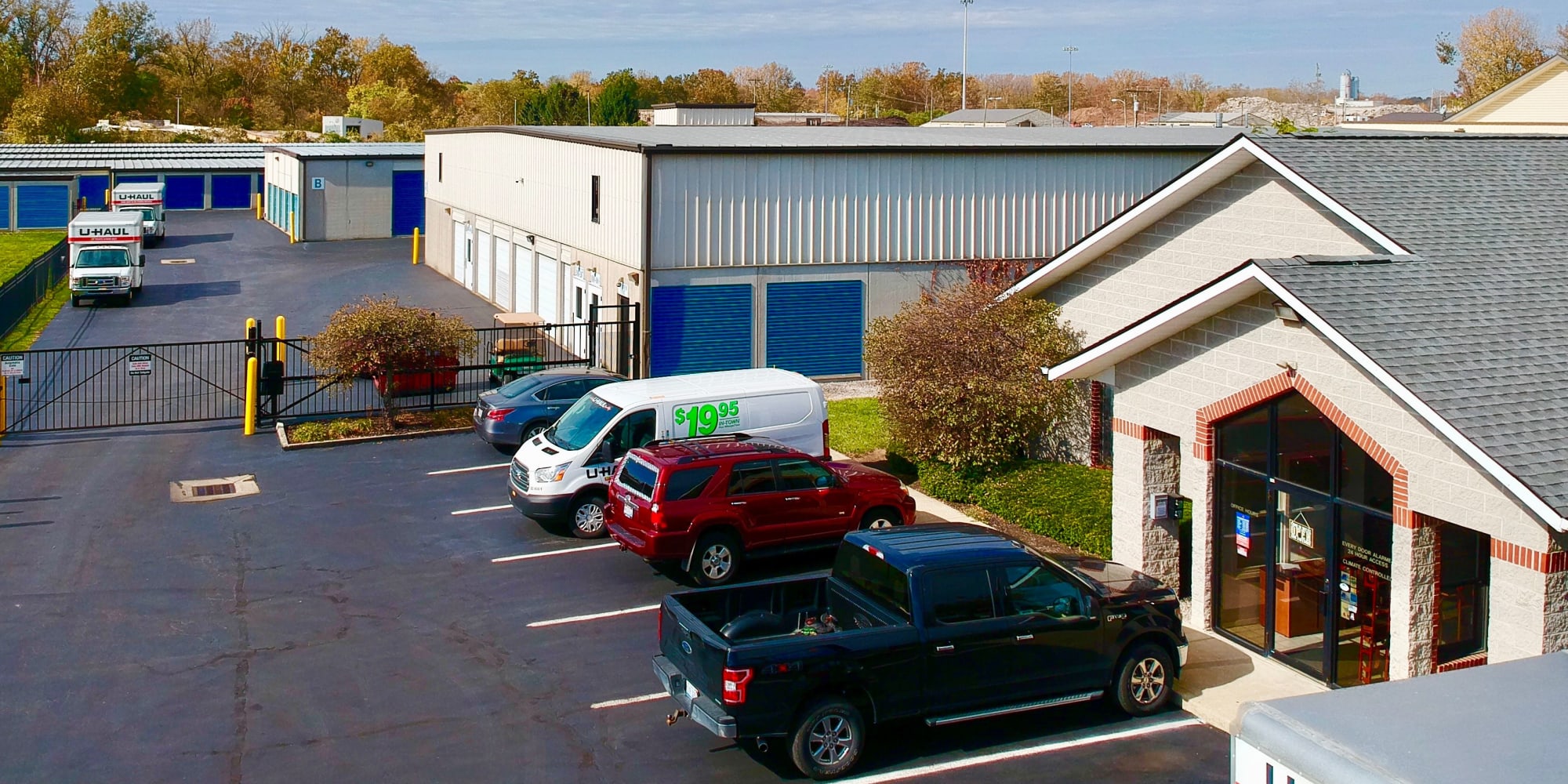 Unit sizes and prices at Westerville Mini Storage in Westerville, Ohio