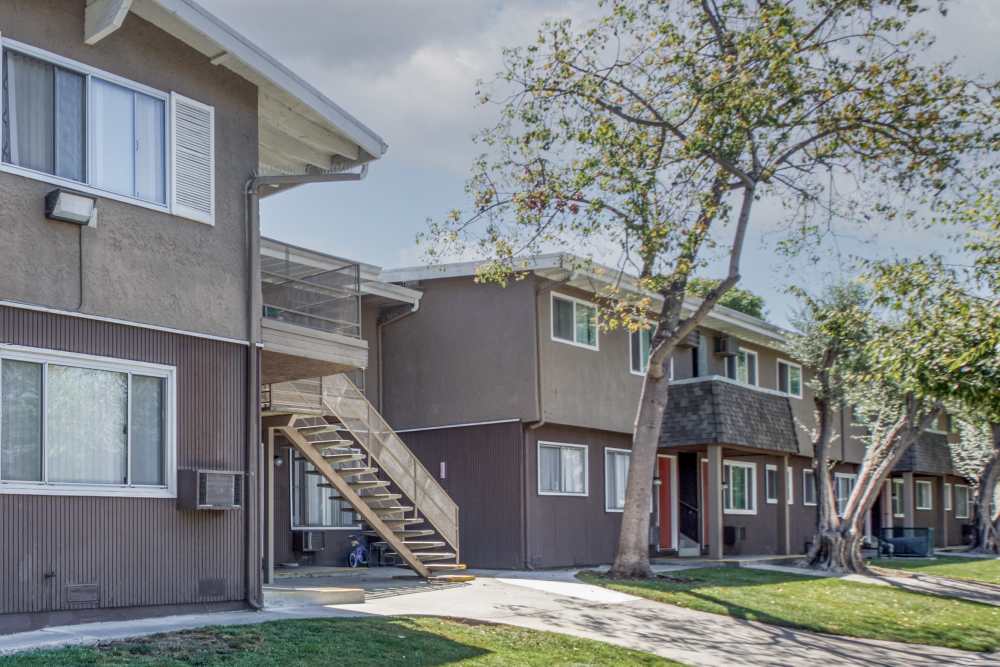 Street view  at Lexington in San Jose, California