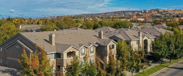 View of the building at Sherwood in Folsom, California