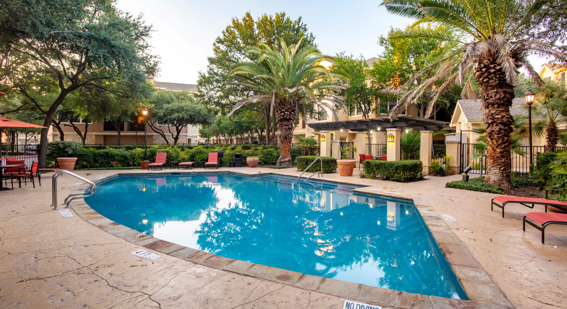 Outdoor Swimming Pool at The Quarry Townhomes
