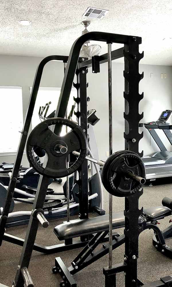 Fitness Center at The Abbey At Enclave in Houston, Texas