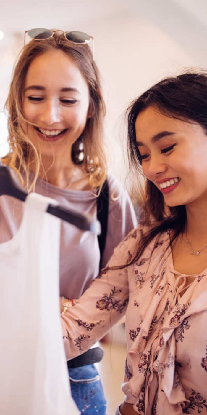 People shopping near Allegro in Lynnwood, Washington