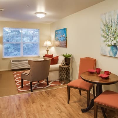 Common area at Dale Commons in Modesto, California