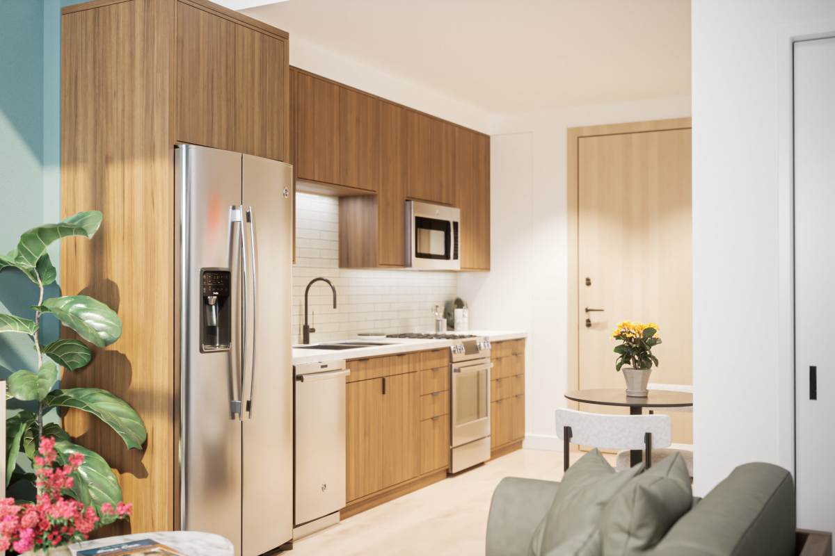 Vivien Side by side refrigerator in Los Angeles, California