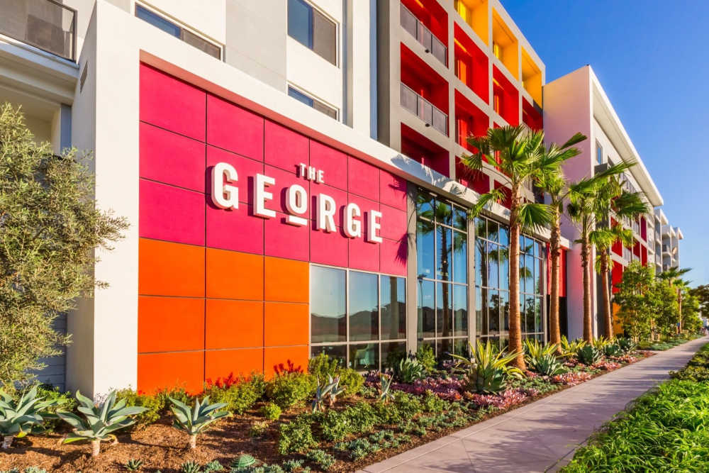 Charming community at The George Apartment Homes in Anaheim, California