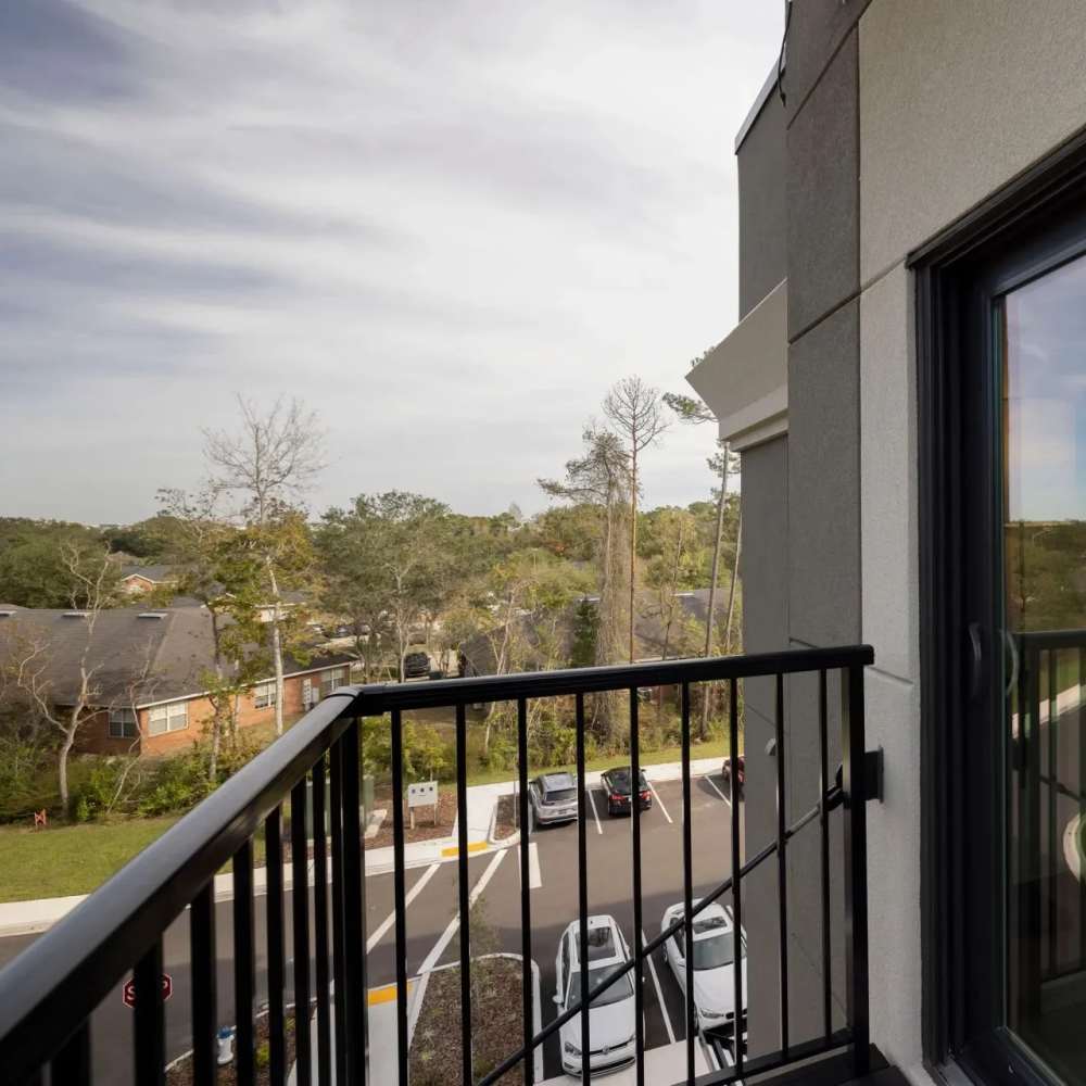 Private balcony view at WaterWalk Huntsville in Huntsville, Alabama