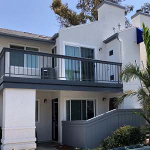 Exterior view of apartments at Oak Hill in Escondido, California 