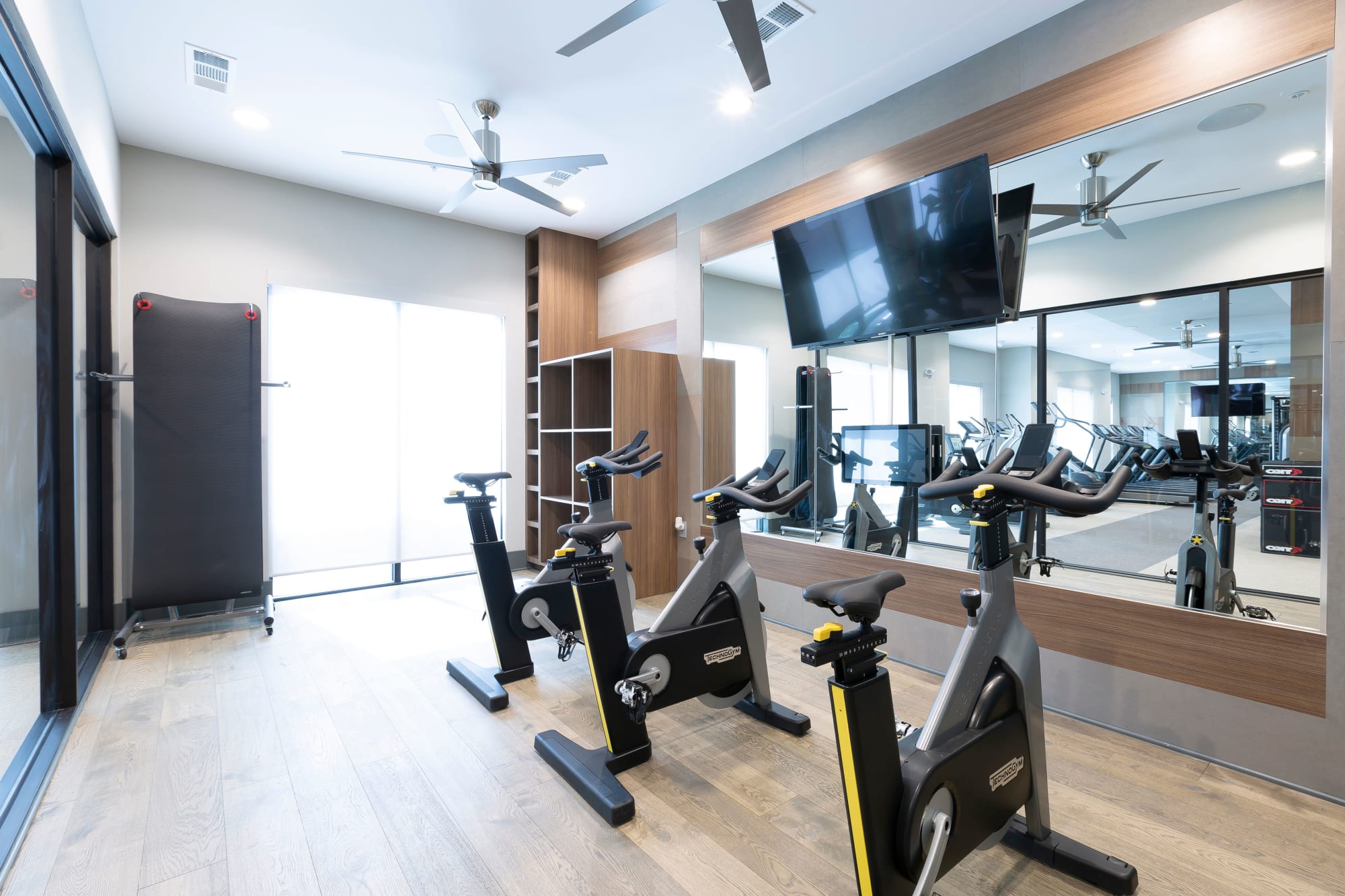 Fitness Center at Alta Trinity Green in Dallas, Texas