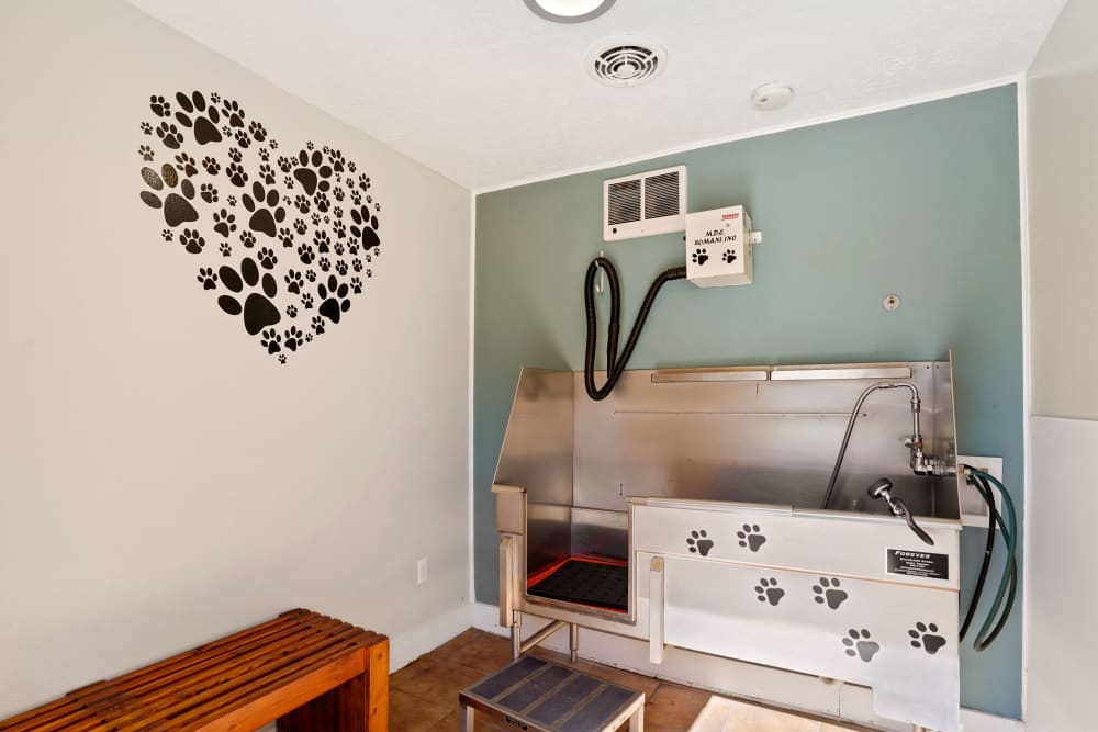Pet spa at Royal Ridge Apartments in Midvale, Utah