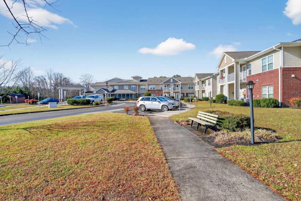 Exterior view at Whistler's Cove in Mount Airy. NC