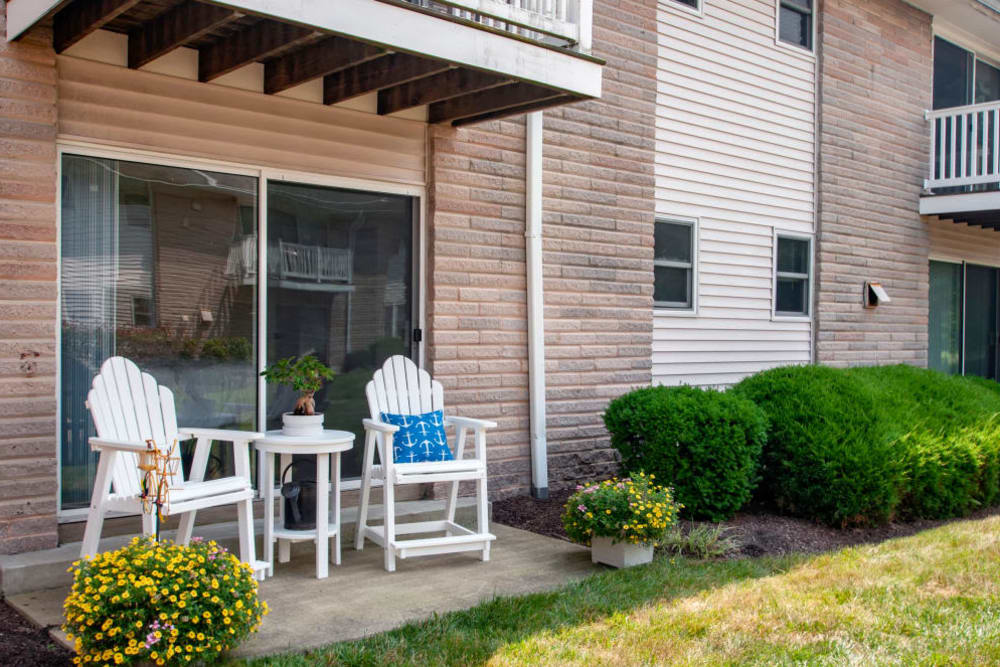 Porch at The Heights at Spring Lake in Spring Lake, New Jersey