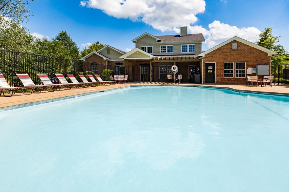 Rendering of residents swimming pool at Fieldstone in Olathe, Kansas