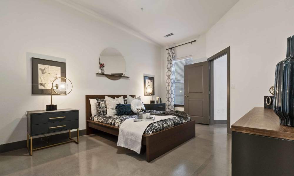 Bedroom at Millennium Place in Corinth, Texas