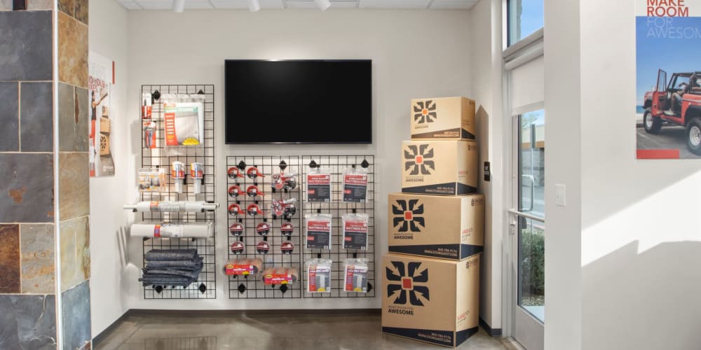 Packing supplies available at StorQuest Self Storage in Surprise, Arizona