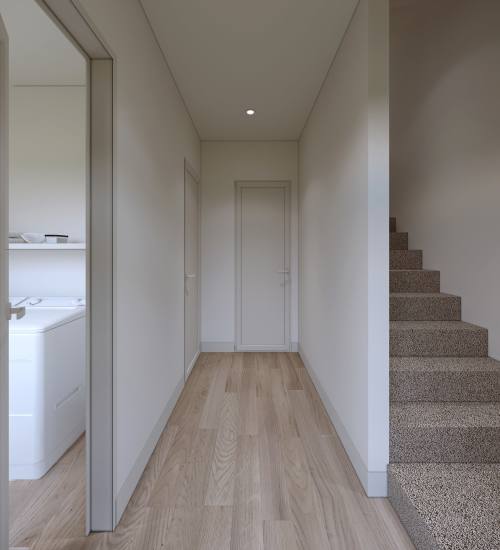 Wood style flooring at Whitman Villas at Gateway Park in Greenfield, Indiana