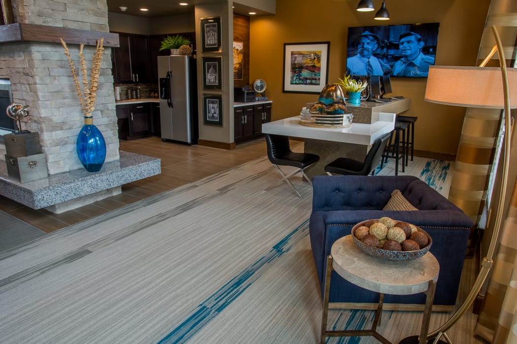 Luxury clubhouse at Icon at Corpus Christi in Corpus Christi, Texas