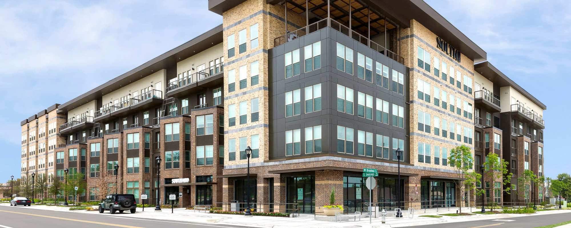 Exterior view at South 400 in Fort Worth, Texas