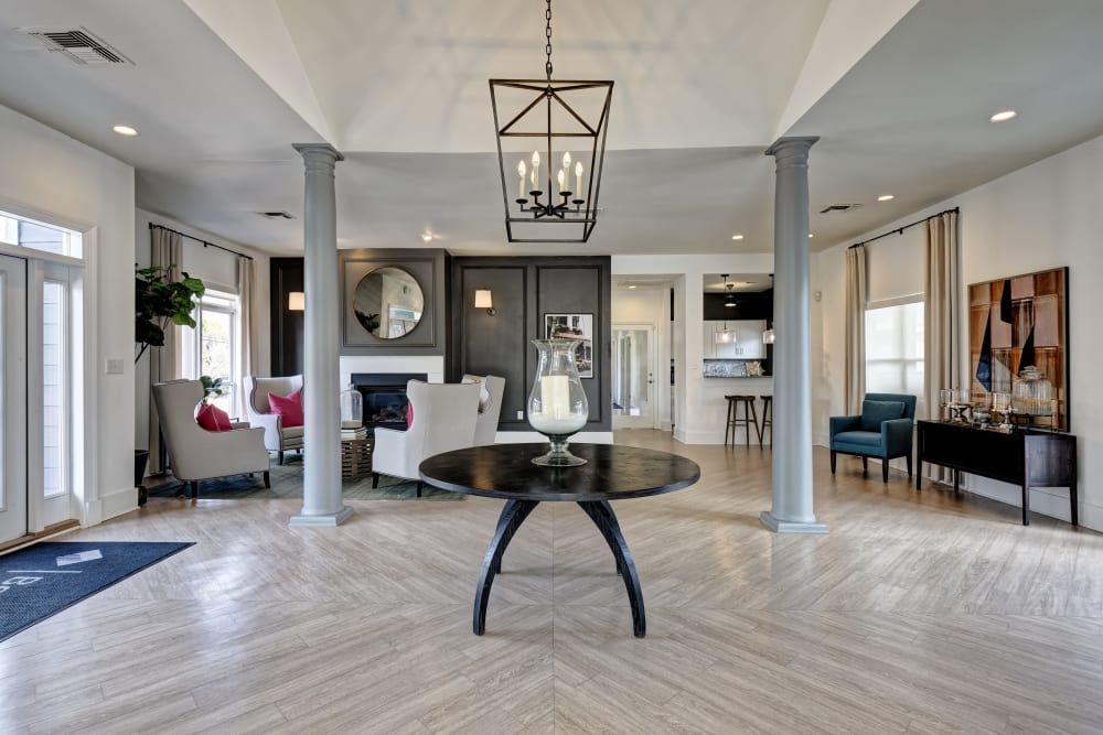 Main Community room entrance at Stewards Crossing Apartments in Lawrenceville, New Jersey