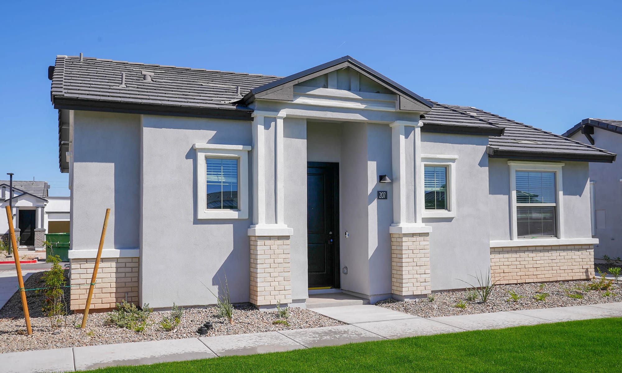 Direct-access garages at Canopy at Cottonwood in Casa Grande, Arizona